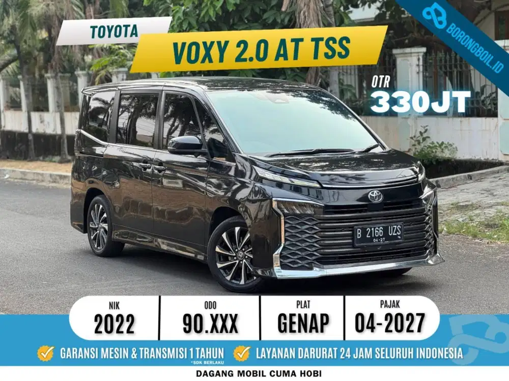 DP MULAI 10JT Toyota Voxy 2.0 TSS AT 2022