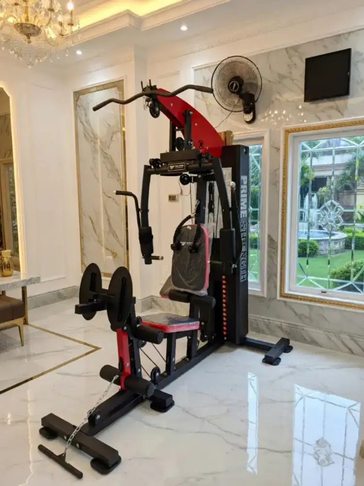 Alat fitness rumahan home gym leg press ada 3 varian warna ready
