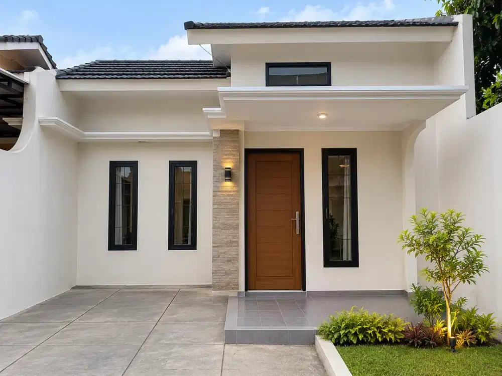 Rumah Dengan One Gate System Dekat Stasiun Citayam