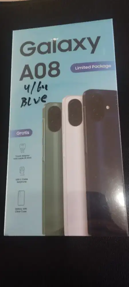 SAMSUNG A08 4/64 LIMITED PACKAGE