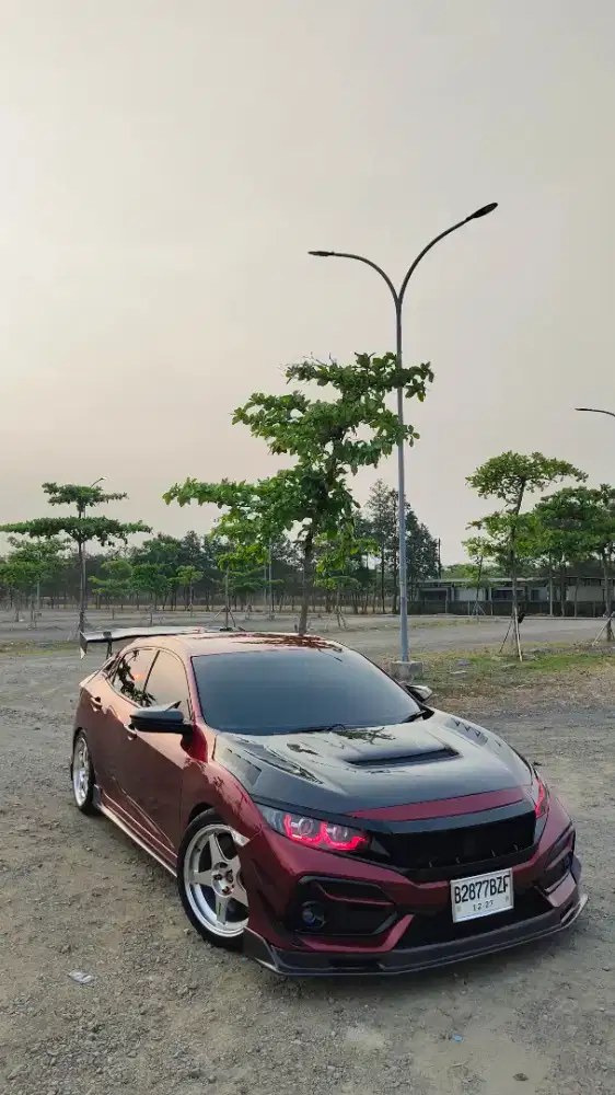 Civic Turbo Hatchback 1.5 E Plat B Jakbar PT KM 80rb+ Modif 183jt+-