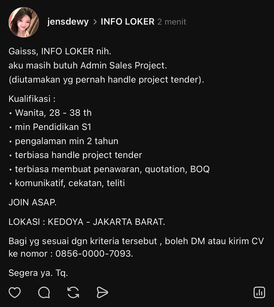Loker ADMIN SALES PROJECT