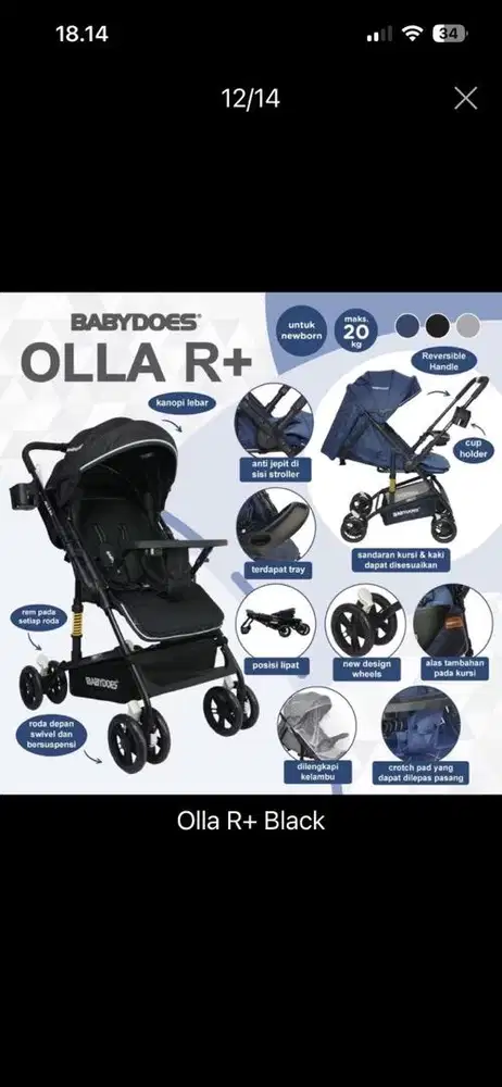 Stroller babydoes