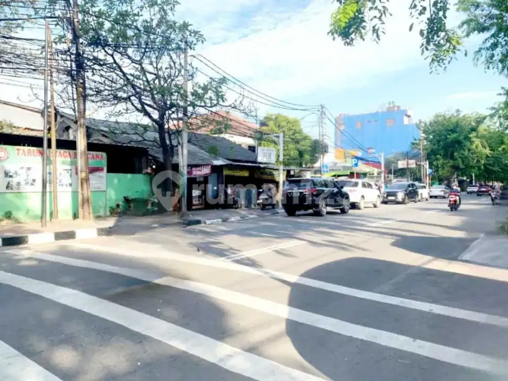 Dijual rumah tempat usaha pinggir jalan  raya am sangaji jakbar