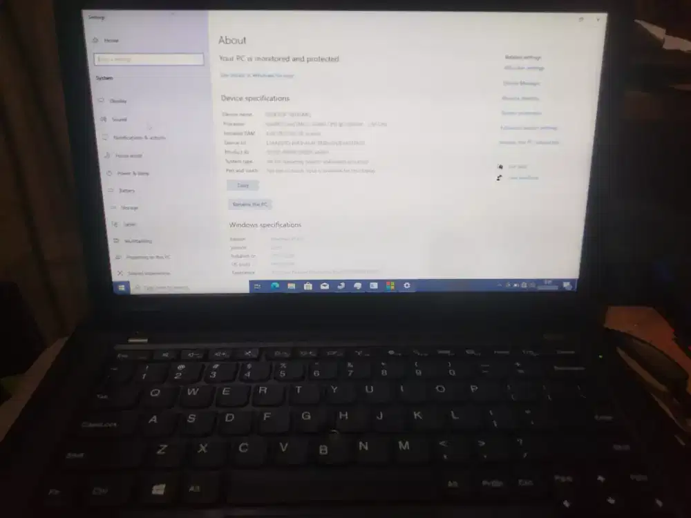 Laptop lenovo x240 i5 gen 4