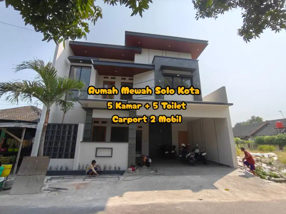 JUAL RUMAH HUNIAN MEWAH DI BANYUANYAR SUMBER BANJARSARI SOLO KOTA SURAKARTA