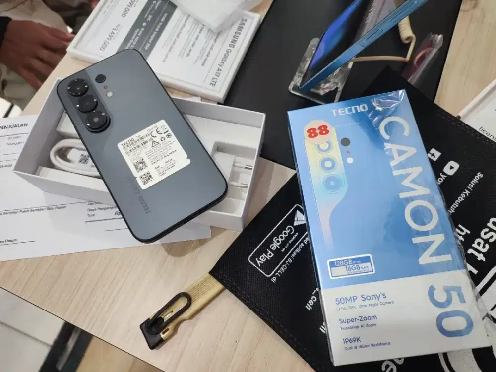 Camon 50 Ram 12+12/256 Amoled 144HZ + Ultrawide 0.6 Promo 500k