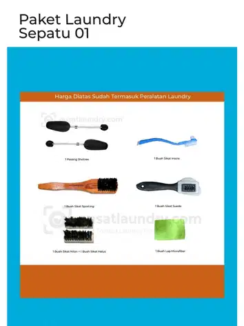 Paket Usaha Laundry Sepatu
