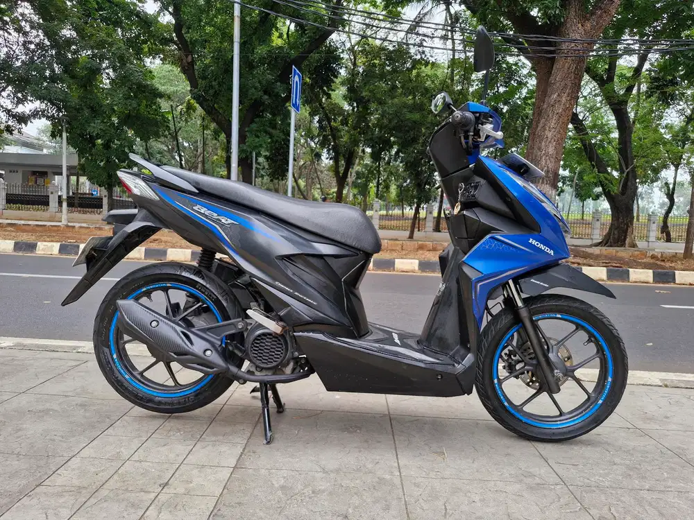 DIJUAL CASH NEW HONDA BEAT CBS ISS THN 2020 PJK IDUP SIAP PAKAI