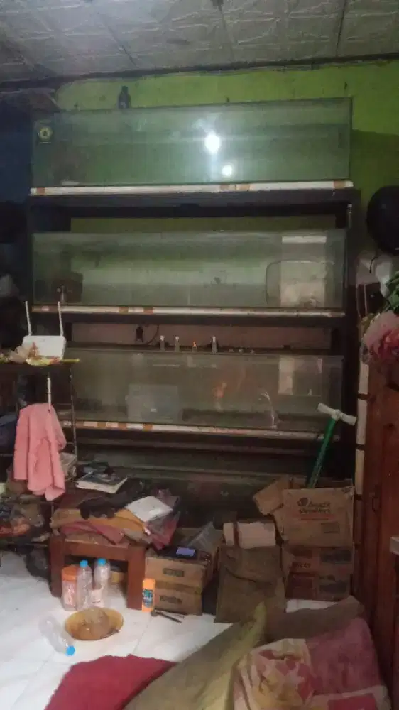 Rak akuarium panjang 150