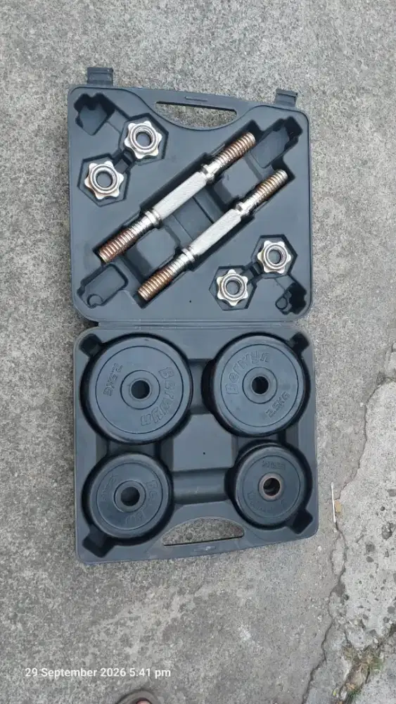 Dumbell set berywn barbel dumbel 20kg