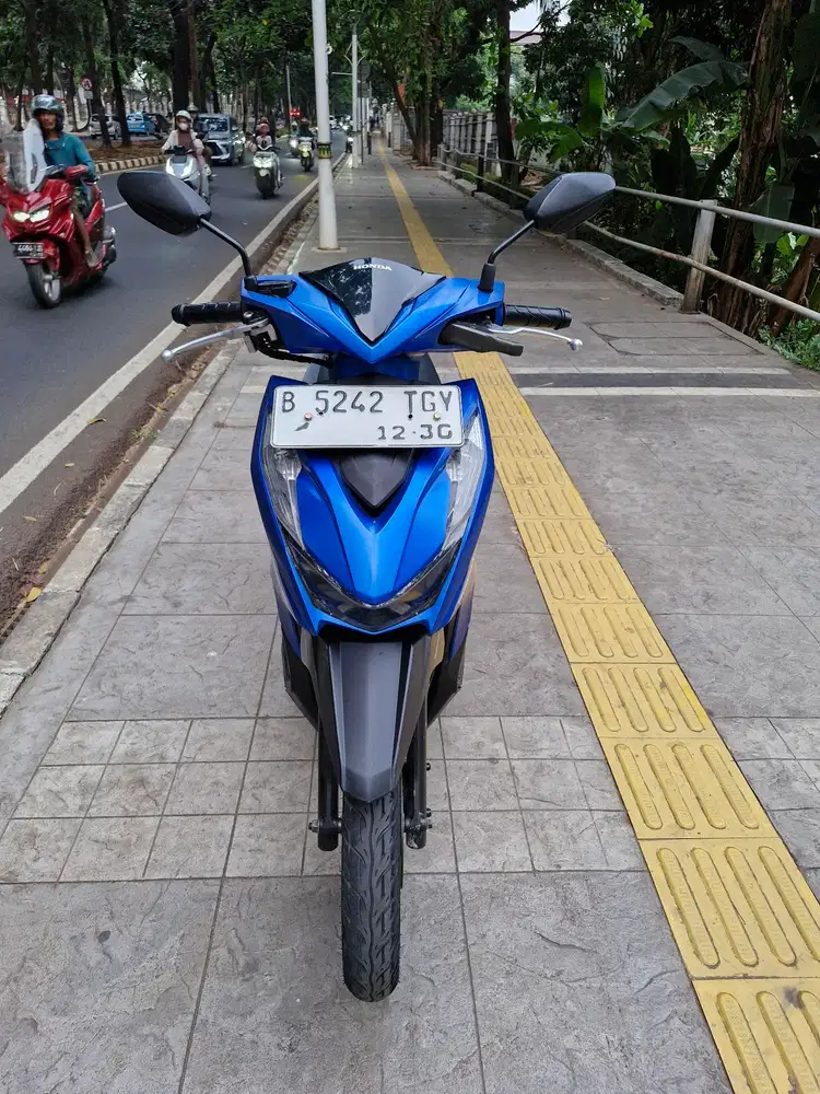 DIJUAL CASH NEW HONDA BEAT CBS ISS THN 2020 PJK IDUP SIAP PAKAI