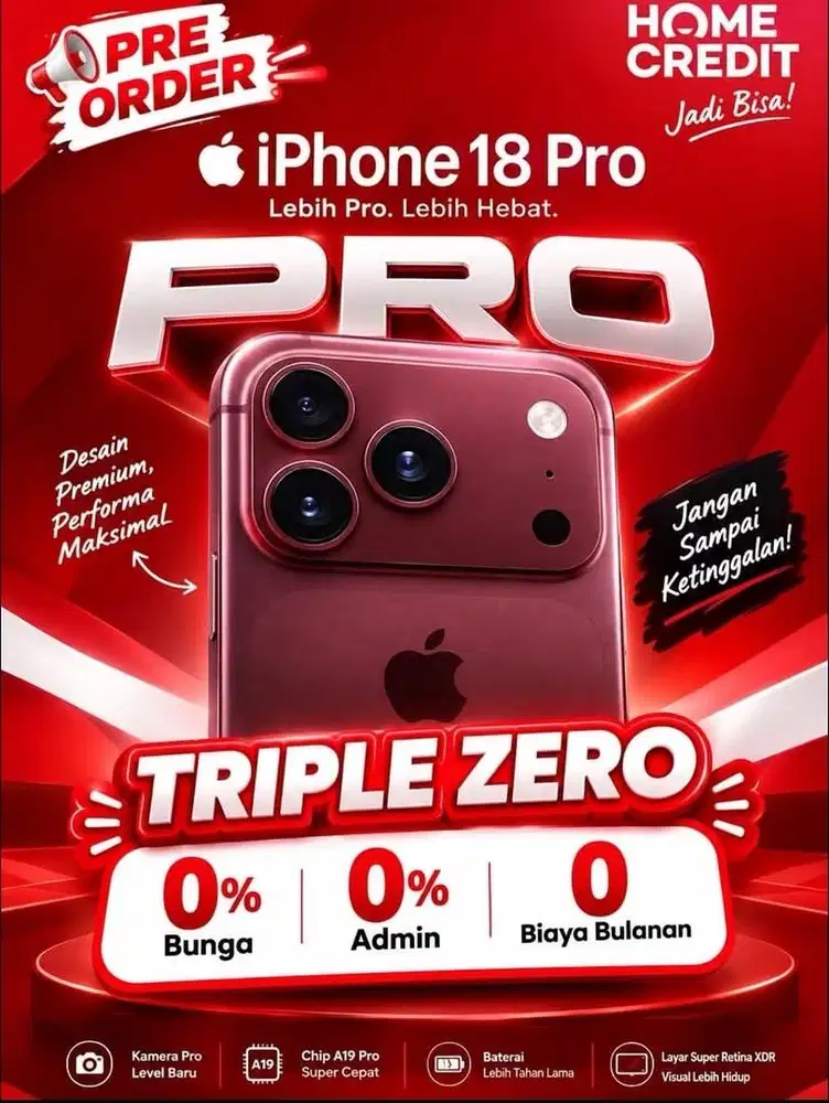 iPhone 18 Pro cicilan tanpa dp