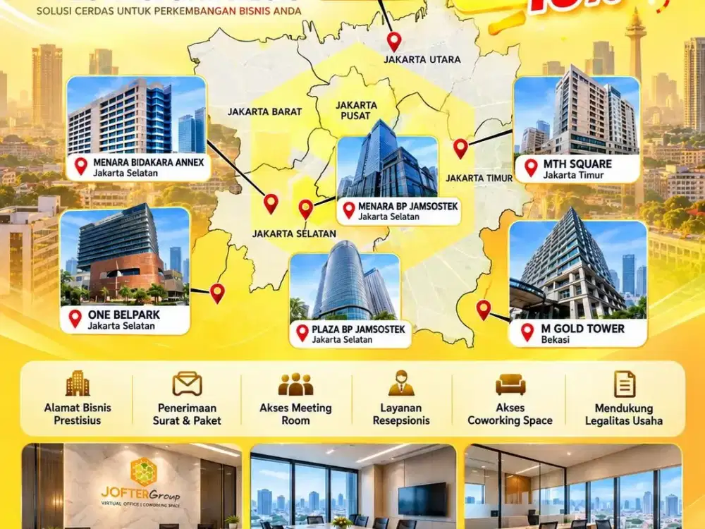 VIRTUAL OFFICE JOFTER GROUP — ALAMAT BISNIS PRESTISIUS