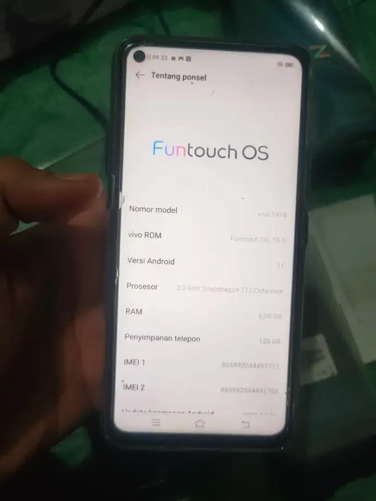 Vivo Z1 pro 6/128 fulset