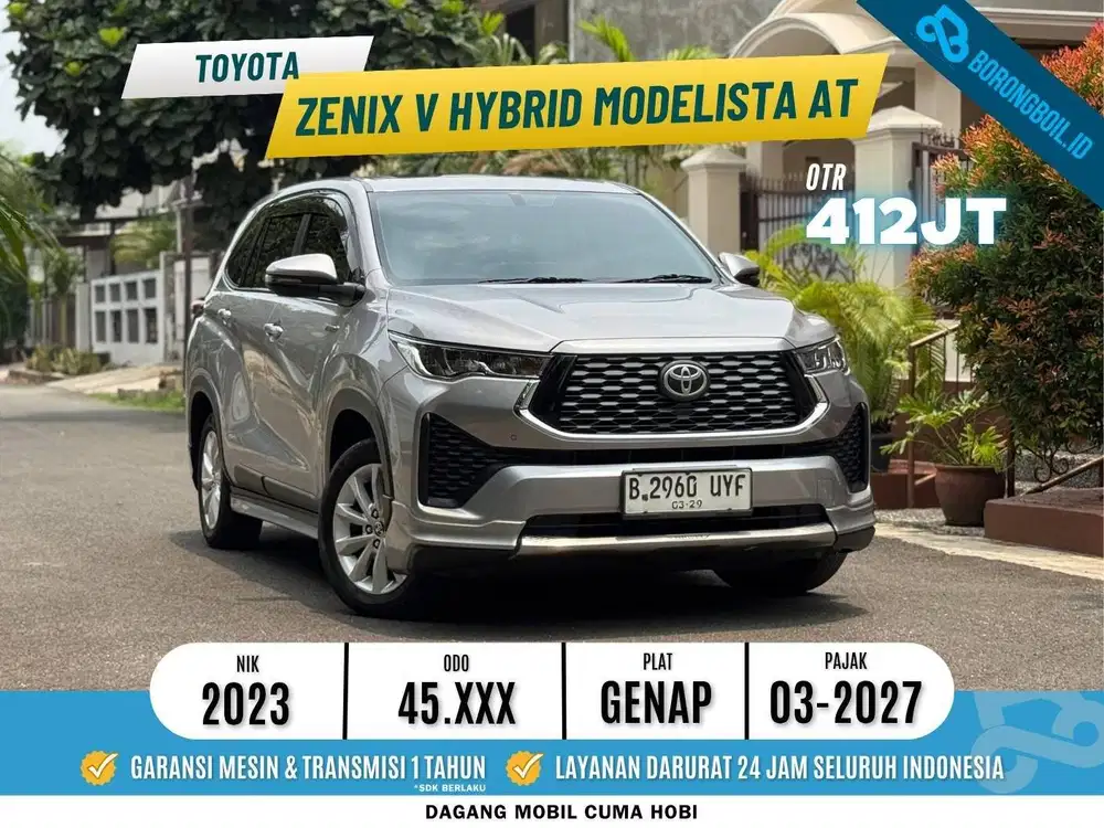 IRIT || Toyota Zenix 2.0 V cvt Hybrid modelista 2023 Silver - B2960UYF