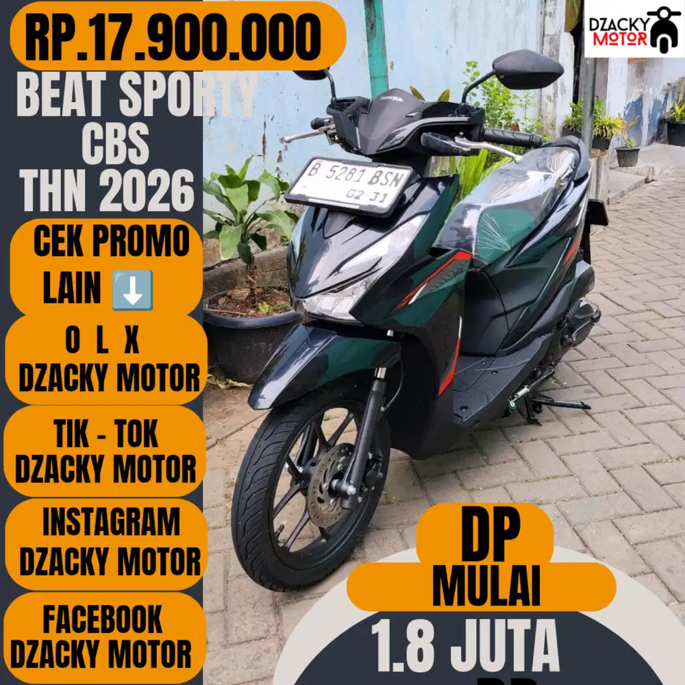 BEAT SPORTY CBS 2026 SECOND LIKE' NEW