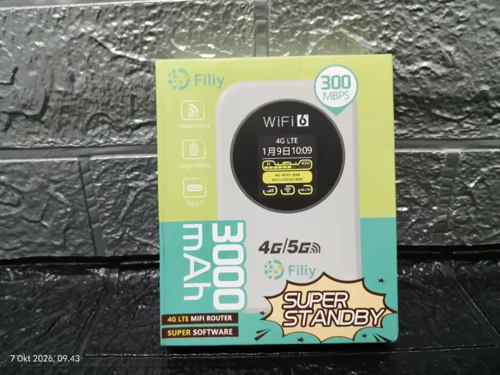 MIFI belum pernah dipakai sama sekali