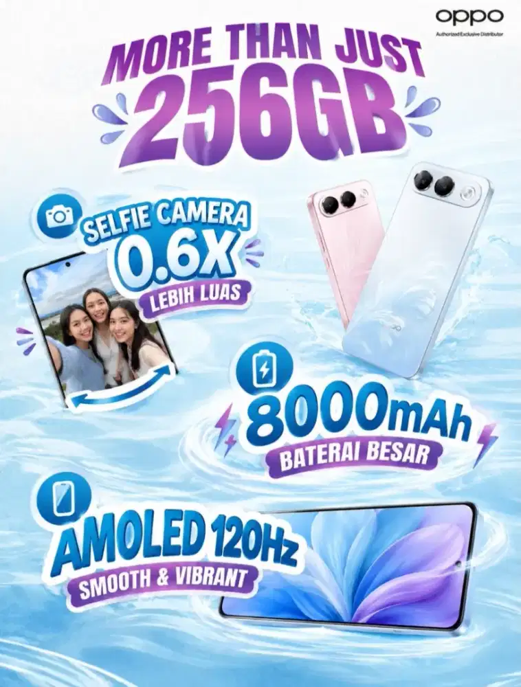 OPPO A7 PRO Free Memory Upgrade 256GB