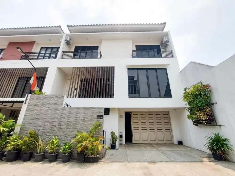 Dijual Rumah 3 Lantai di Pondok Pinang Dalam Townhouse Siap Huni Dekat Pondok Indah