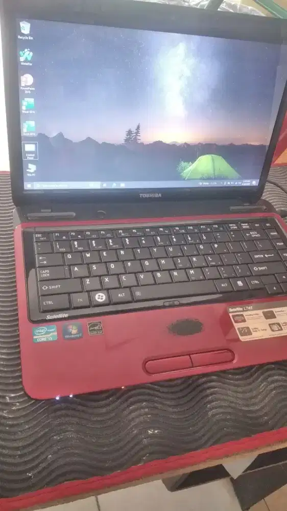 Toshiba Intel Core i3 ram 8gb