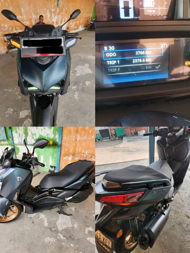 YAMAHA XMAX 250 2023 – KM 3.766 KM – LOW KM – KONDISI MULUS