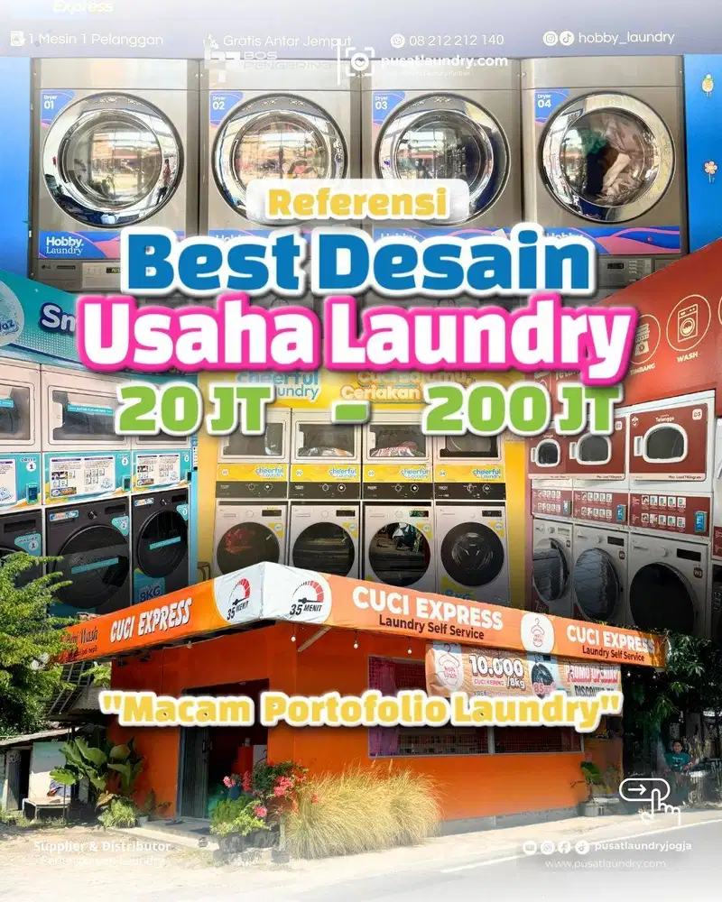 Partisi Mesin Laundry