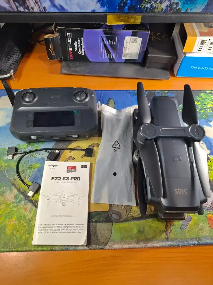 Drone SJRC F22 S3 PRO (11x terbang)