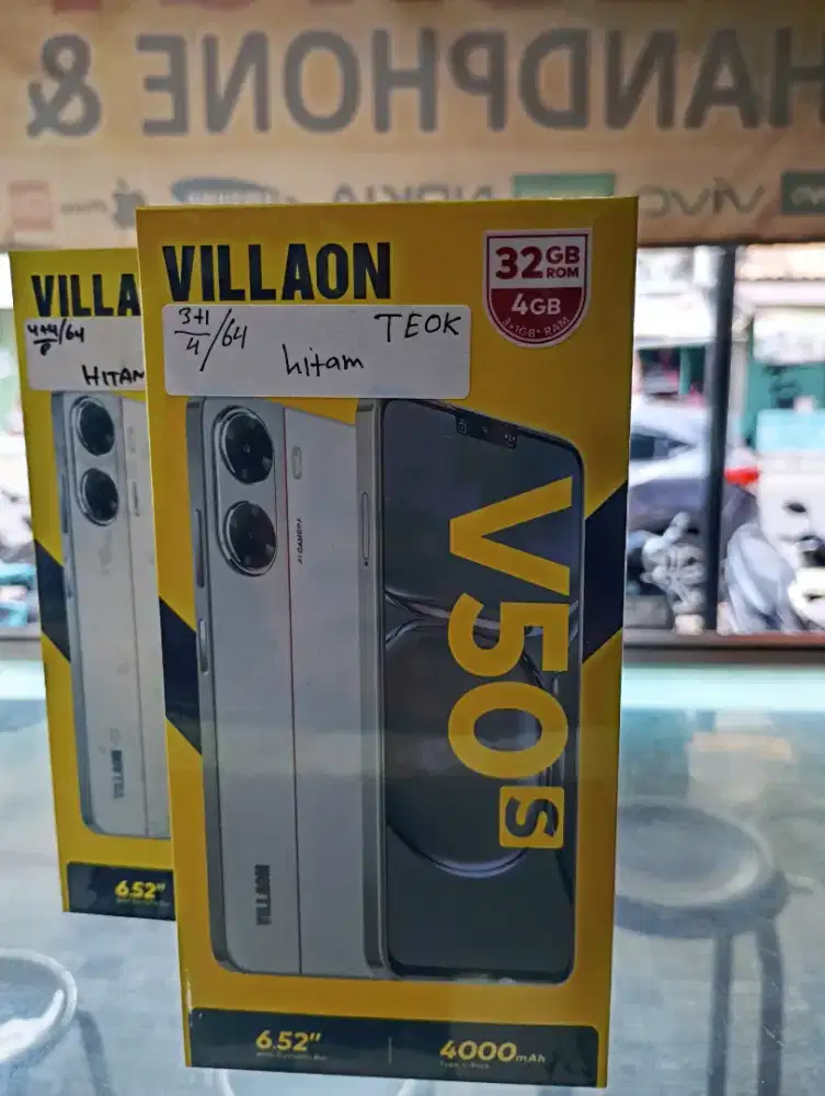 VILLAON V50S RAM TOTAL 4GB / 32GB