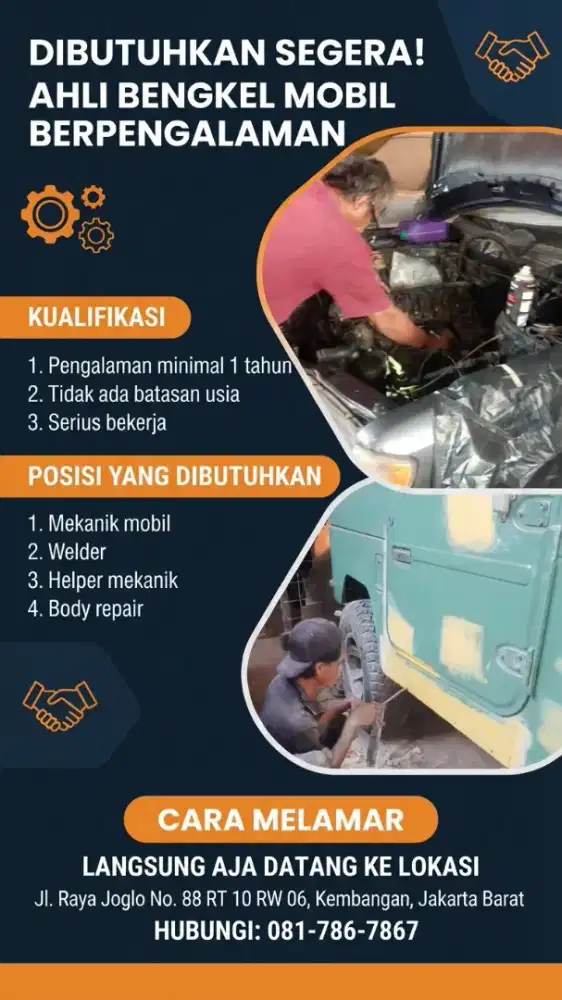 Bengkel mobil mekanik