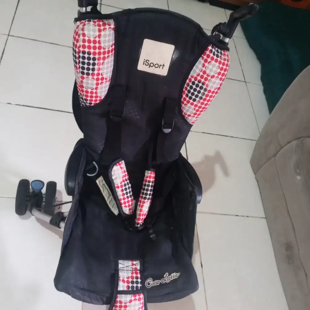 Jual stroler lengkap masih ada tasnya
