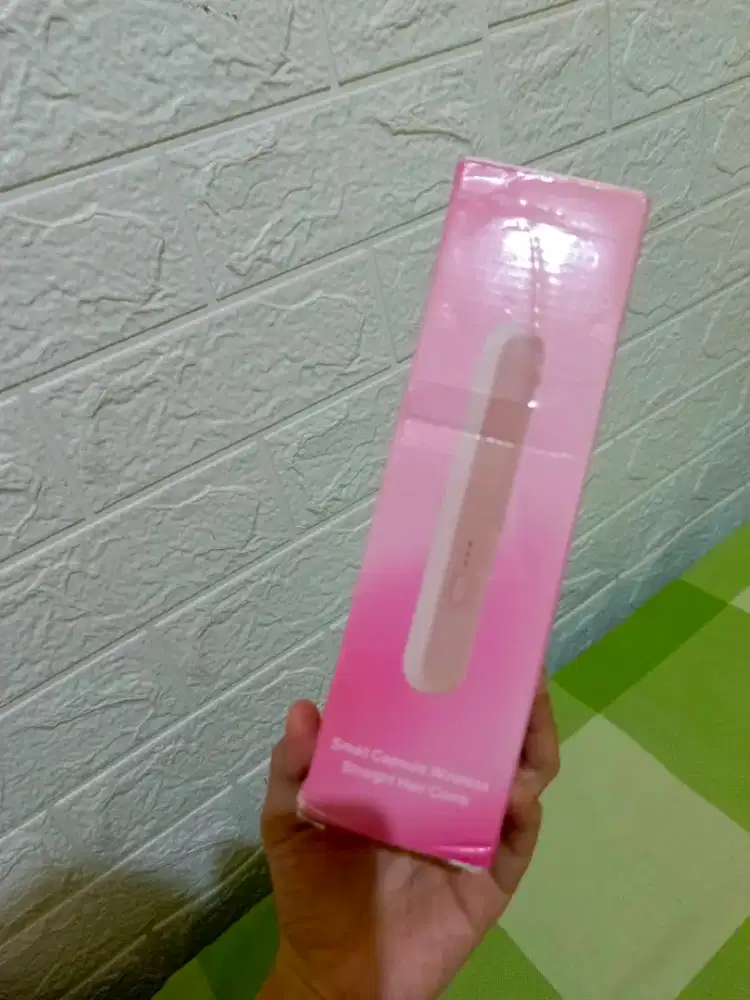 Sisir Catok Portable Salsnow Cordless - Catokan Rambut Praktis