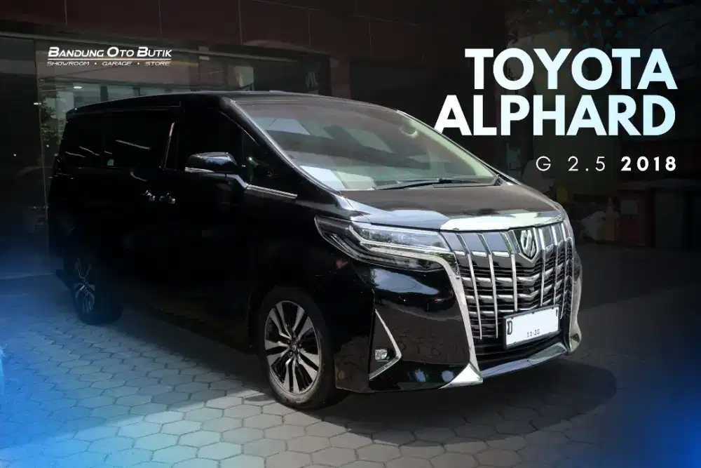 Toyota Alphard 2.5 G AT Facelift 2018 Hitam