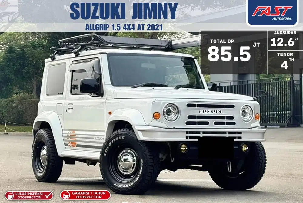 (LOW KM.30RB) SUZUKI JIMNY ALLGRIP 2021 1.5 AT 4x4 FULL MODIFIKASI JDM