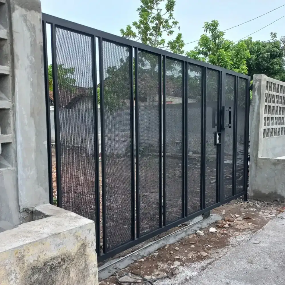 Pagar rumah simpel berkwalitas