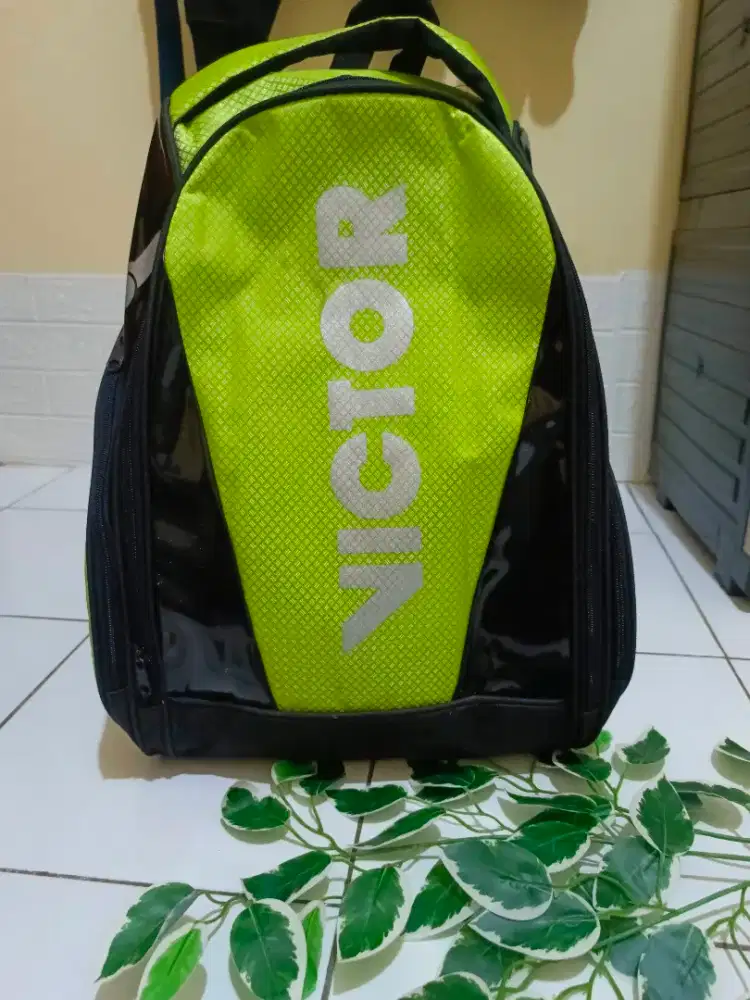 Tas Ransel Badminton Victor 3 Ruang (Warna Stabilo)