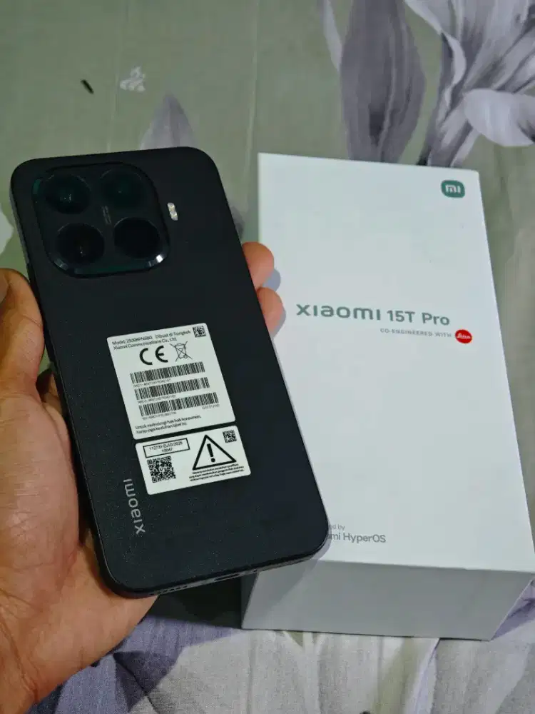 Xiaomi 15T Pro Ram 12/512Gb Garansi Aktif Sampai September 2027