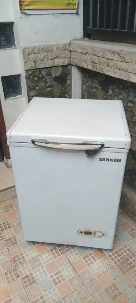 Jual freezer box sanken 100 liter beku