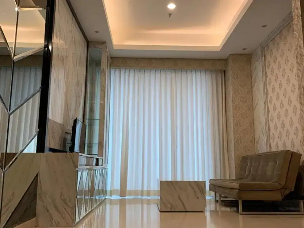 Cozy 1BR Apt with Very Nice City View At Pondok Indah Residences