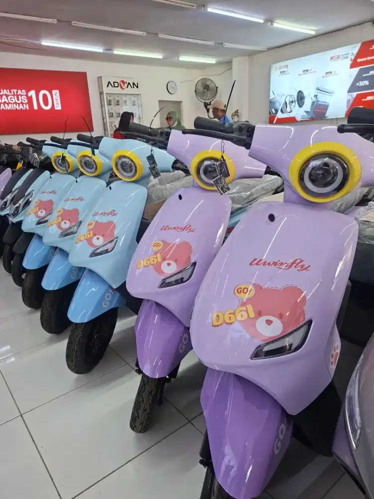 SEPEDA LISTRIK D66i Style UWINFLY GARANSI RESMI UWINFLY