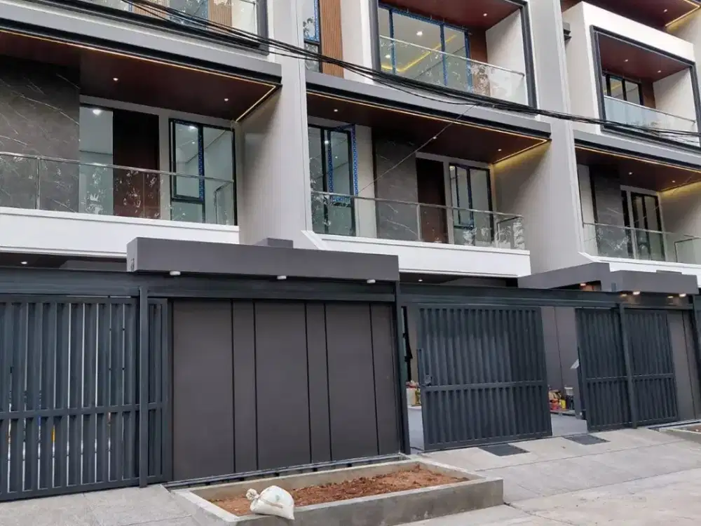Dijual Rumah 3 Lantai Brand New Type Minimalis Modern Di Danau Asri Sunter,Jakarta Utara