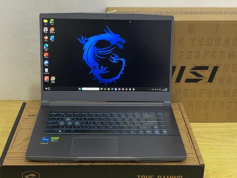 MSI Thin 15 B12VE Prosesor Core i5-12450H