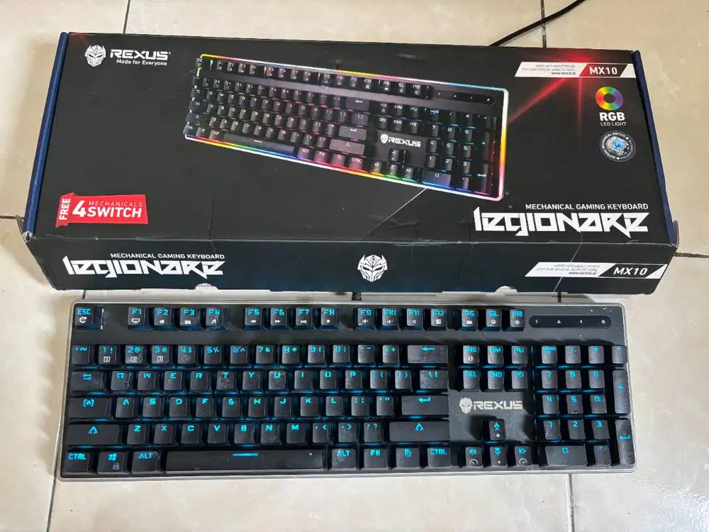 Keyboard RGB Rexus Legionare MX10