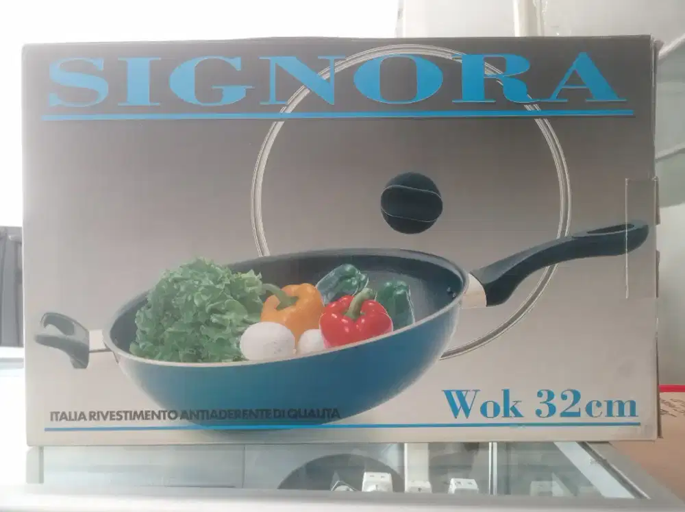 SIGNORA WOK 32CM BARU NEW OLD STOCK