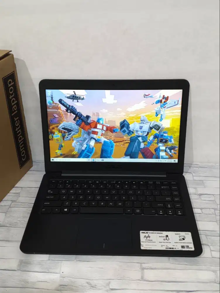 Laptop Asus E402Y AMD E2-7015 Ram 4 Gb HDD 1 Tb  Layar 14 HD
