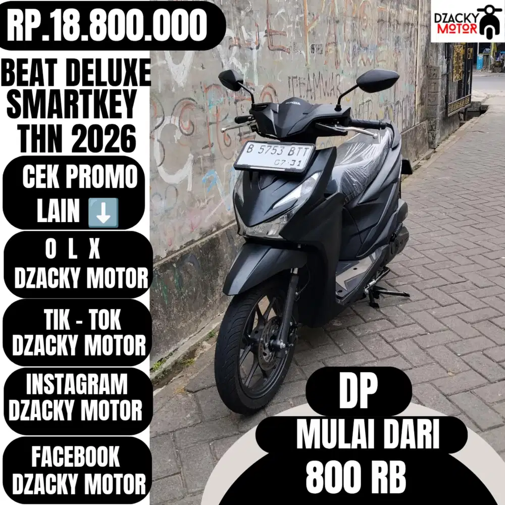 BEAT DELUXE SMARTKEY 2026 SECOND LIKE NEW