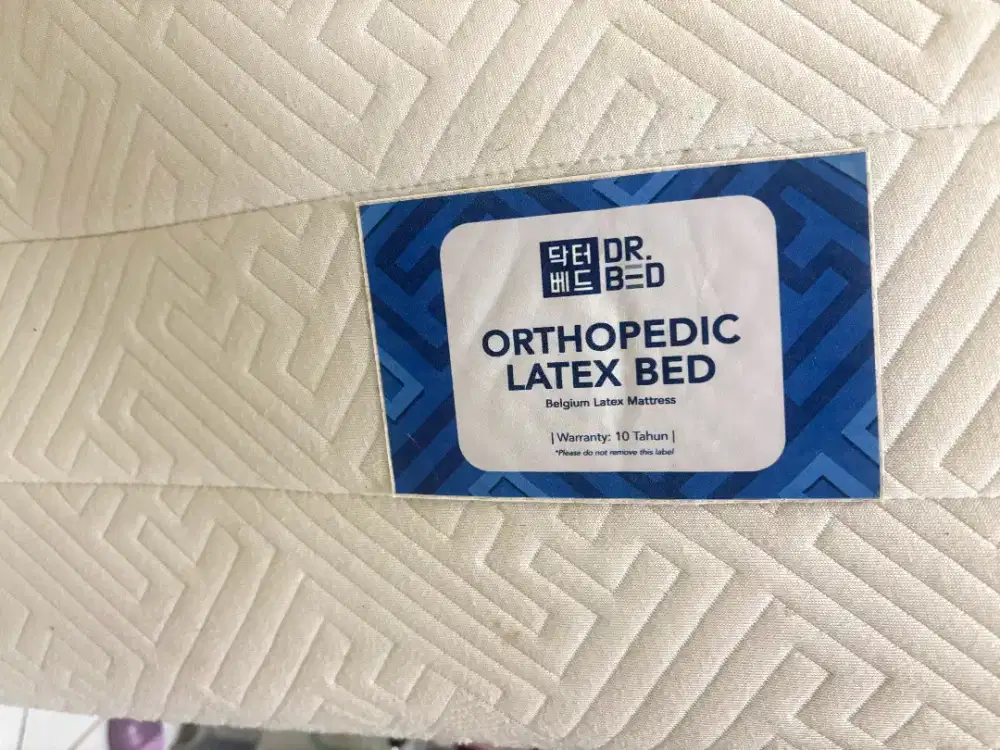 Kasur Dr. Bed Orthopedic Latex
ukuran 140 cm x 200 cm x 25 cm