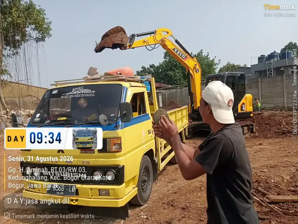 Angkut jual puing tanah urugan