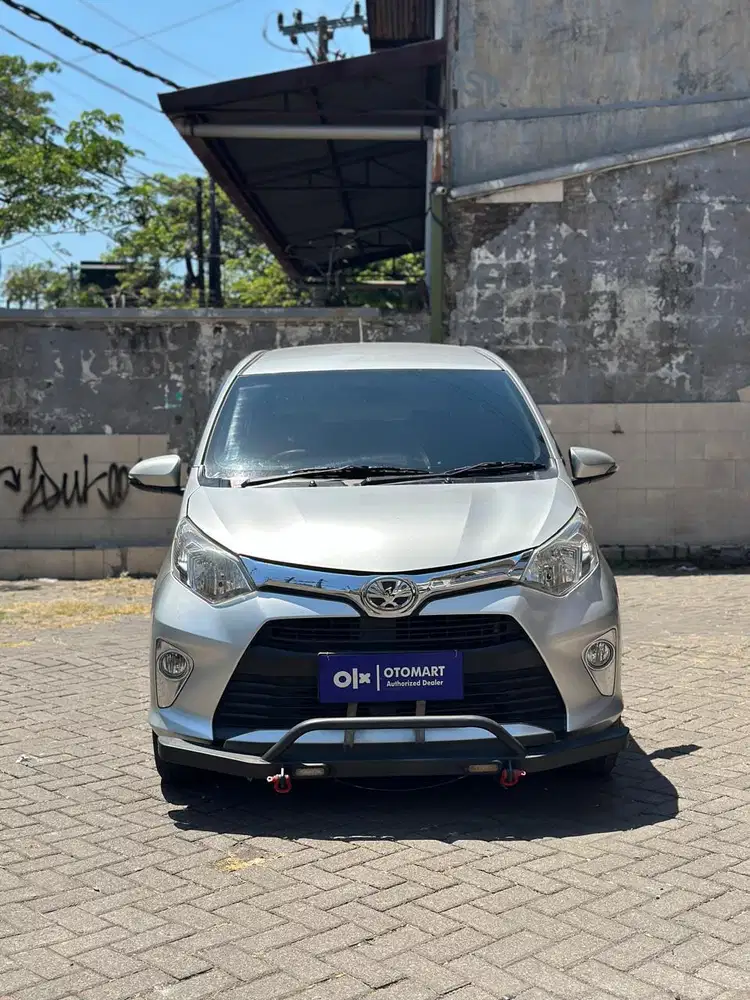 TOYOTA 2019 CALYA 1.2 G A/T SILVER MURAH OTOMART 286 KENJERAN