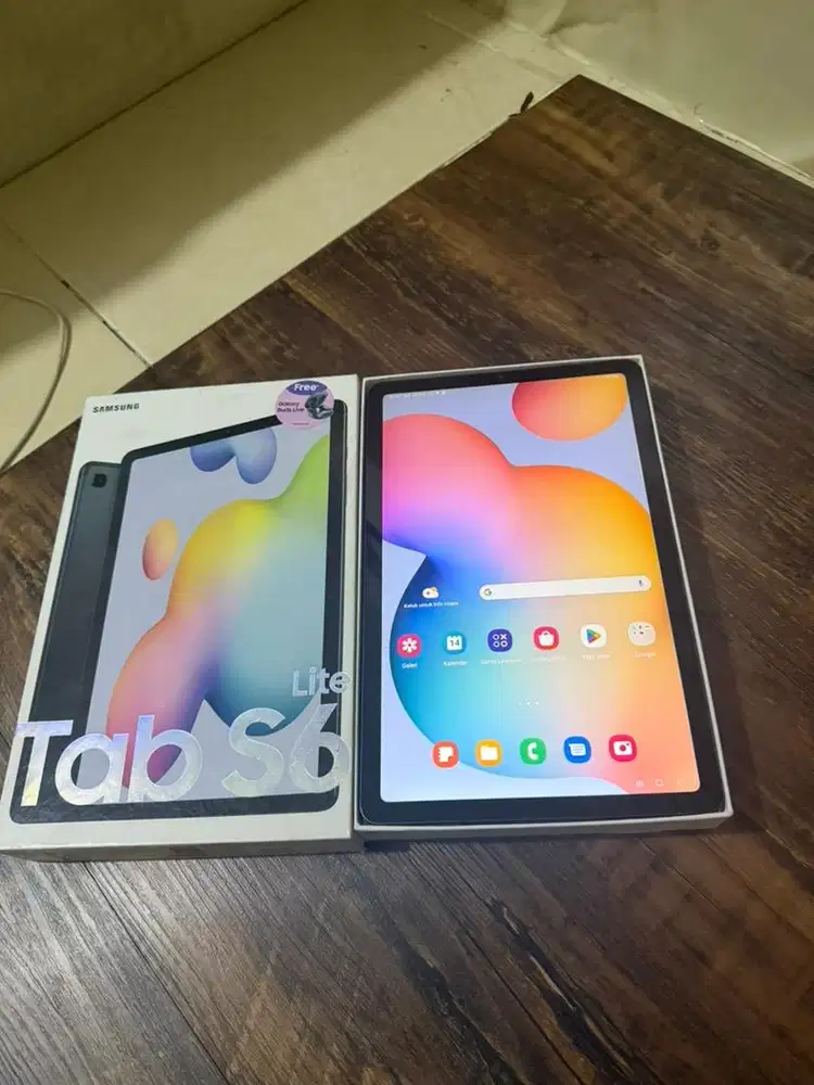 Samsung S6 lite 4/128 fulset mulus